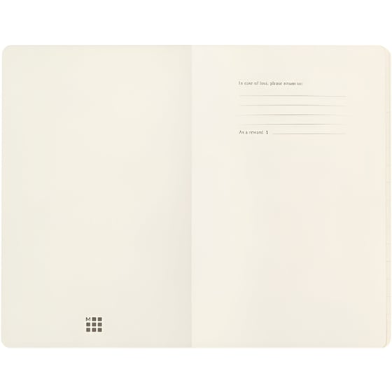 Σημειωματάριο Moleskine Plain Πορτοκαλί Large (2 Τεμάχια) image 1