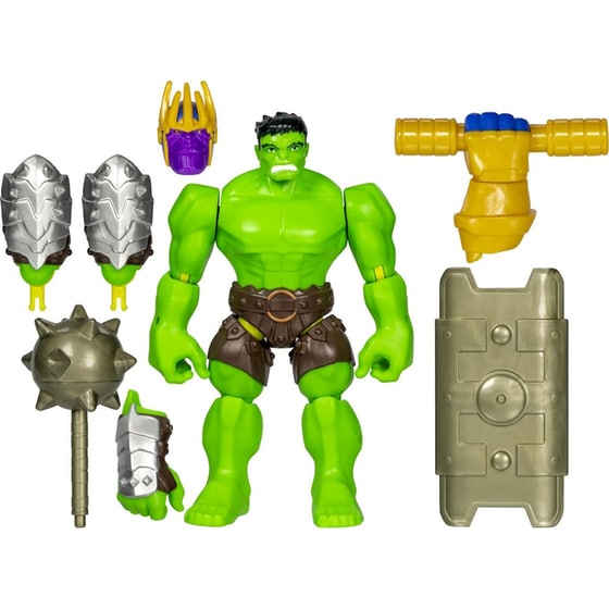 Hasbro Φιγούρα Marvel Avengers Hulk/ Thanos MixMashers Deluxe 1 Τμχ - Τυχαία Επιλογή Σχεδίου (F9266) image 6