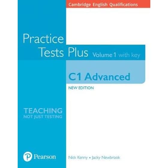 Cambridge English Qualifications- C1 Advanced Volume 1 Practice Tests Plus with key image 0