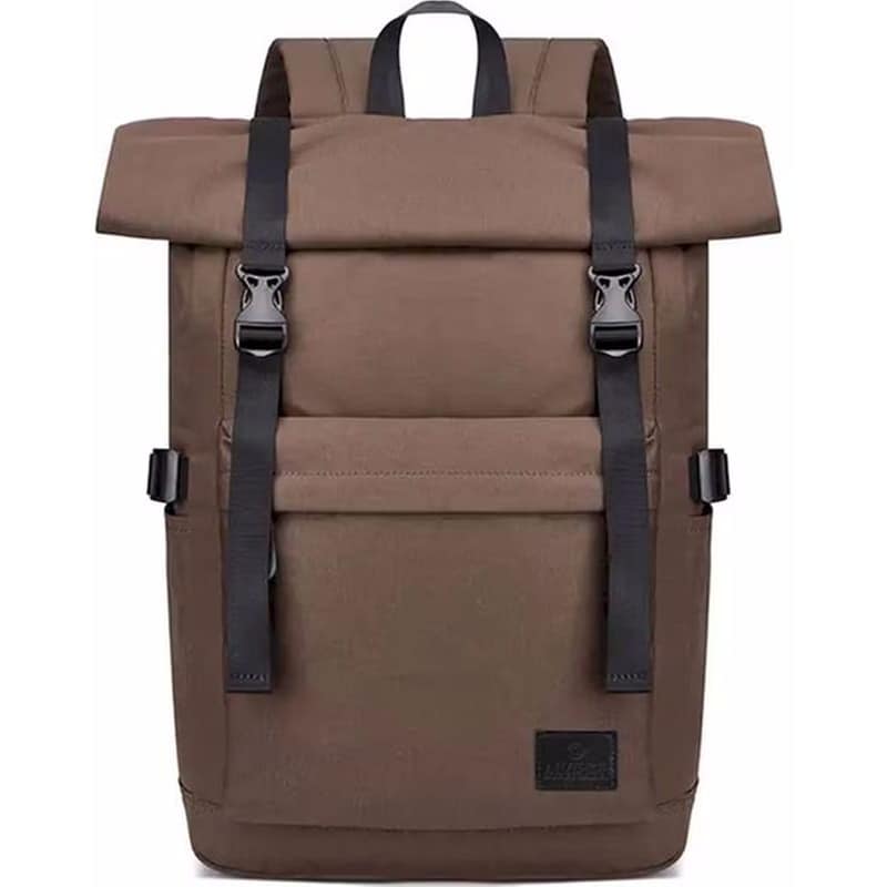 Τσάντα Πλάτης Amber με Θήκη Laptop 17.3 AΜ2017 24 lt - Καφέ