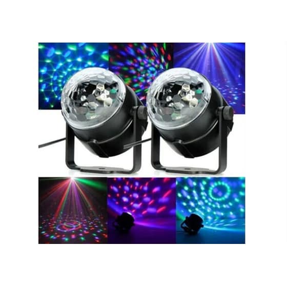 Φωτορυθμικό Strobe Disco Με Βάση Led Party Light - Πολύχρωμο image 3