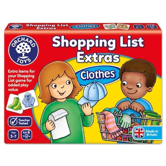 Επιτραπέζιο Orchard Toys: Shopping List Extras Clothes image 0