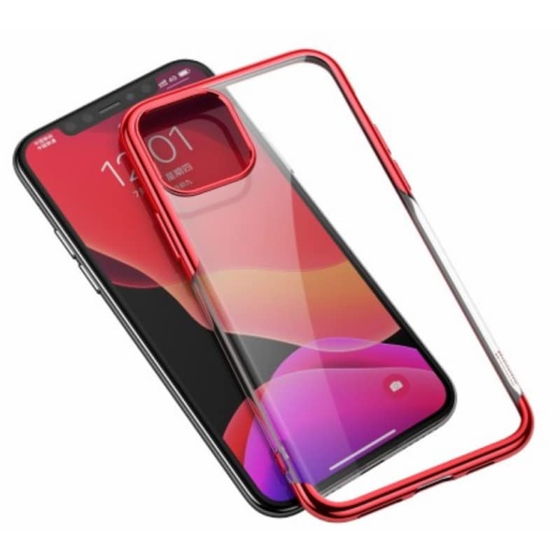 Θήκη Apple iPhone 11 Pro - Baseus Shining -Transparent Red