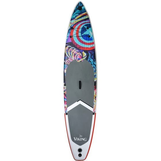 Φουσκωτή Σανίδα SUP Viking 380 x 84 - Πολύχρωμο image 1