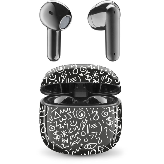 Ακουστικά Bluetooth Music Sound Showy - Μαύρα image 0