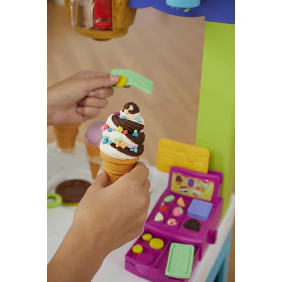 Δημιουργικό Παιχνίδι Play-Doh Creative Ultimate Icecream Truck Playset image 6