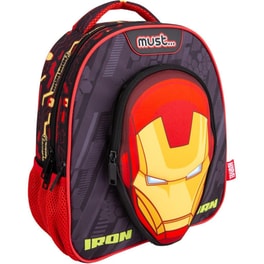 Τσάντα Πλάτης Προσχολική Must 3D Iron Man