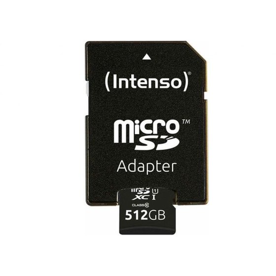 Κάρτα Μνήμης Intenso MicroSD Premium UHS-I 512GB image 2