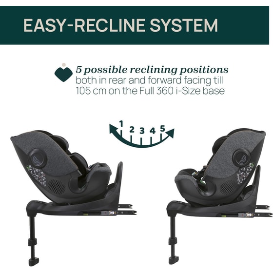 Chicco Βρεφικό/ Παιδικό Κάθισμα Αυτοκινήτου Bi-Seat i-Size Air για Παιδί 40-150 cm Teal Blue image 4