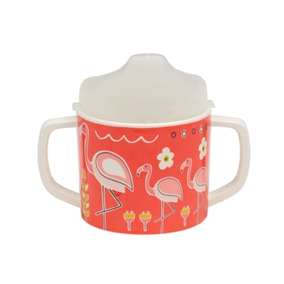 Flamingo Sippy Cup image 0