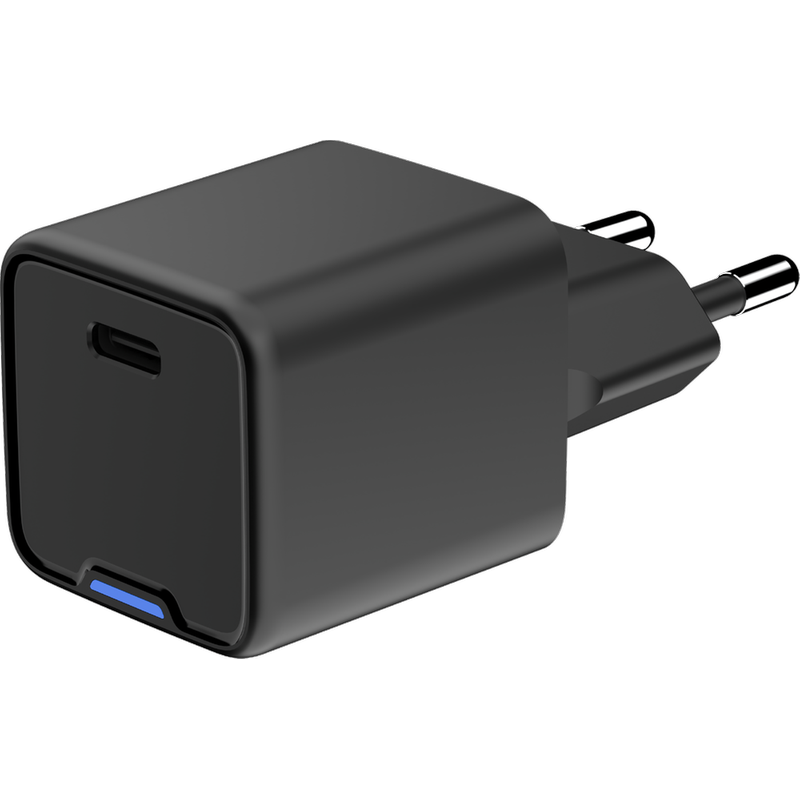 Φορτιστής Πρίζας Tune Turbo PD Type-C Wall Charger 25W (with LED light) - Black