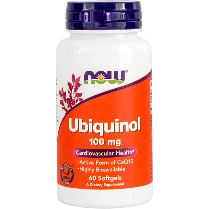 Ειδικό Συμπλήρωμα Διατροφής Now Ubiquinol 100mg - 60 κάψουλες