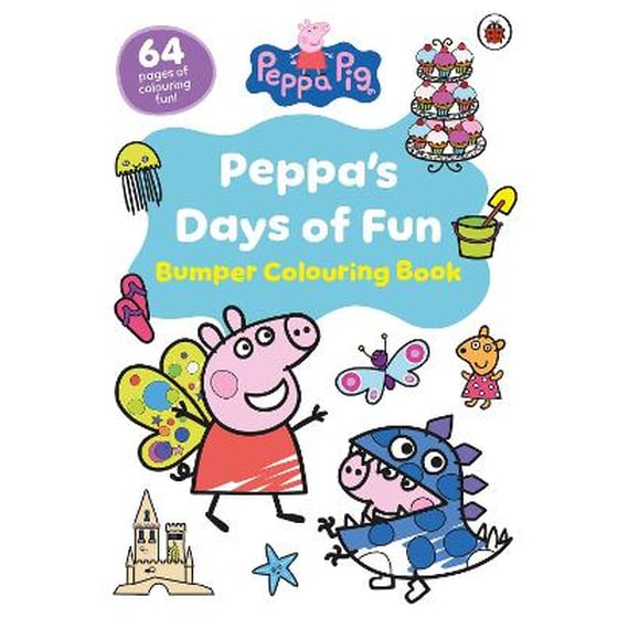 Peppa Pig: Peppa’s Days of Fun Bumper Colouring Book image 0