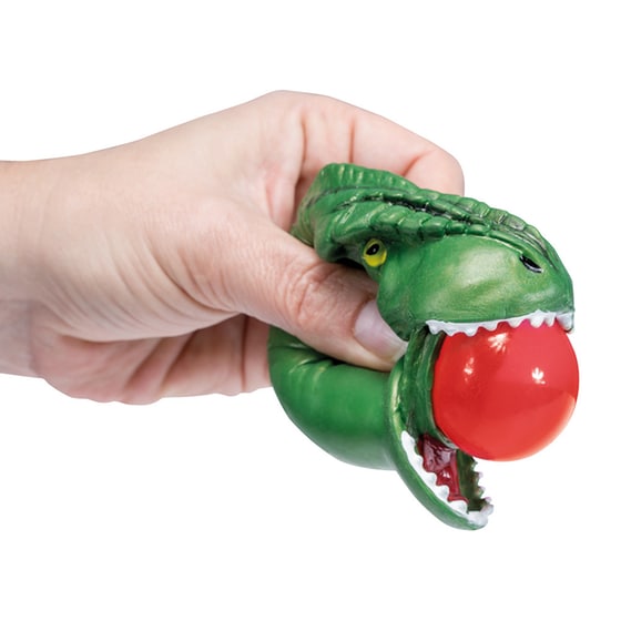 Ζουληχτό Κεφάλι Δεινοσαύρου σε 2 Χρώματα 1 Τμχ - Τυχαία Επιλογή Σχεδίου image 4