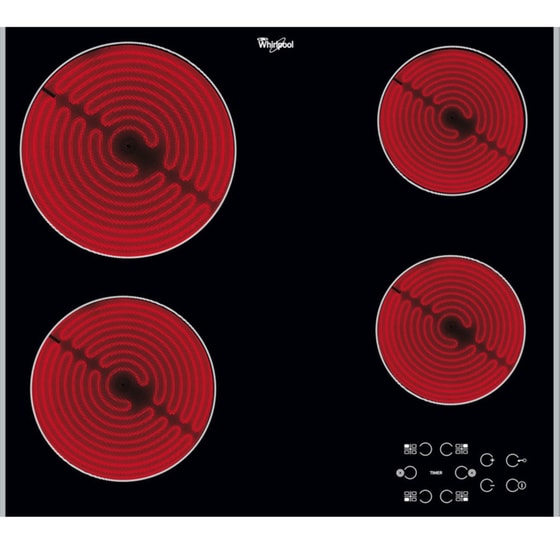 WHIRLPOOL OMSK58RU1SB & AKT8090LX 71 Lt Μαύρο Εντοιχιζόμενος Σετ Φούρνος και Εστία image 2