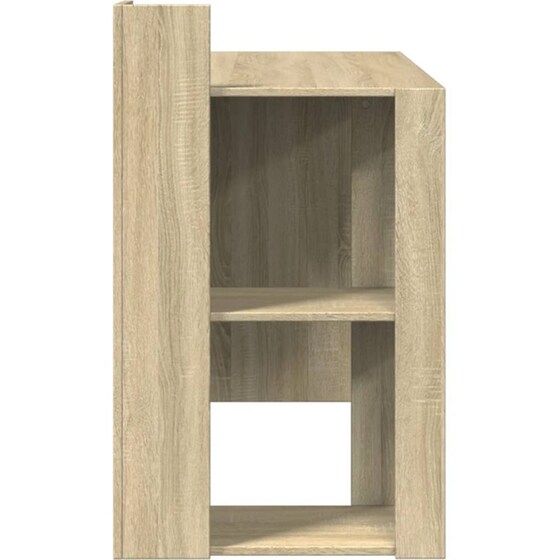 Γραφείο VidaXL από Επεξεργασμένο Ξύλο 103,5x56,5x94 cm - Sonoma Δρυς image 4