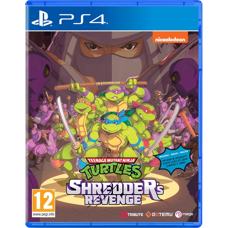 PS4 Used Game - Teenage Mutant Ninja Turtles: Shredders Revenge