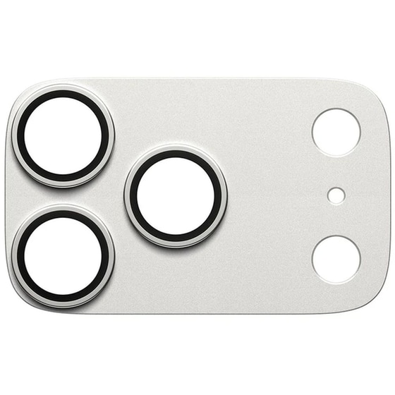 Προστατευτικό καμερών Apple iPhone 17 Pro - PanzerGlass Fender Camera Protector - Silver image 2