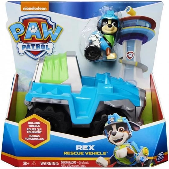 Spin Master Paw Patrol - Rex Rescue Vehicle with Pup (20138435) image 0
