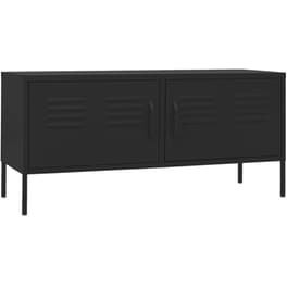 Έπιπλο Τηλεόρασης VidaXL Ατσάλι 105x35x50cm - Μαύρο