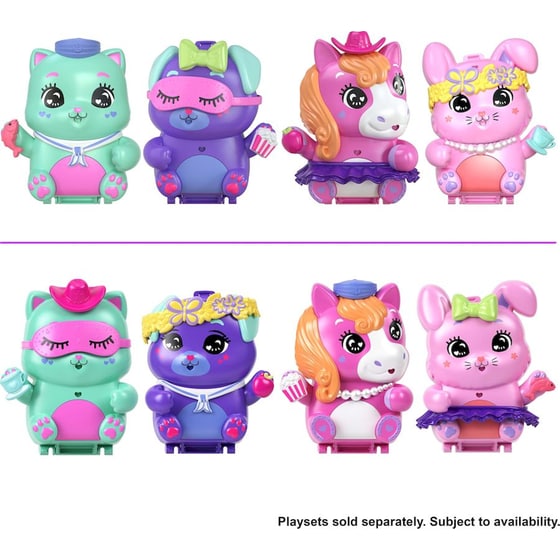 Polly Pocket Polly Mini: Ο Κόσμος της Polly Σετάκια 1 Τμχ - Τυχαία Επιλογή Σχεδίου (JFG56) image 2