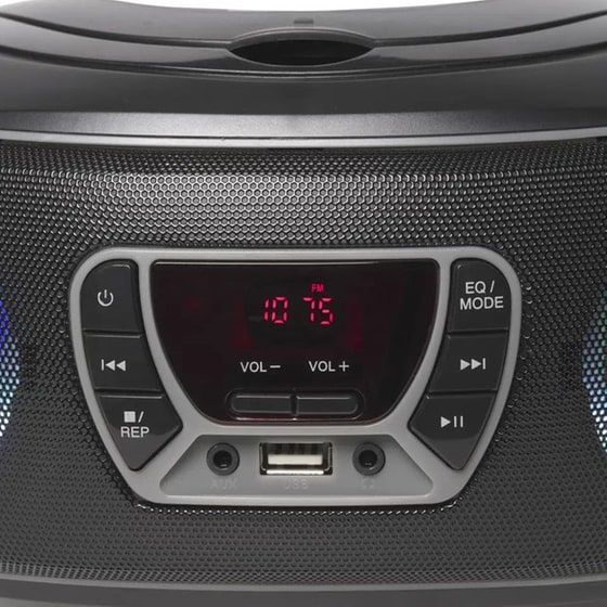 Φορητό Radio/CD Denver TCL-212BTGR - Γκρι image 3