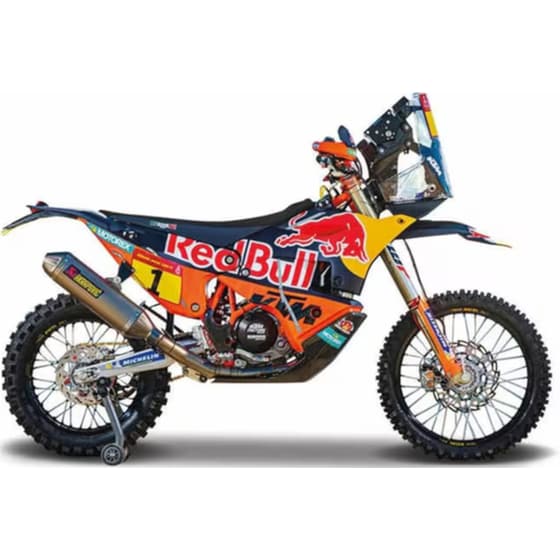 Bburago Μοτοσυκλέτα 1:18 Red Bull KTM 450 Rally/ 450 Rally 2019/ SF-F Factory Edition 1 Τμχ - Τυχαία Επιλογή Σχεδίου image 3