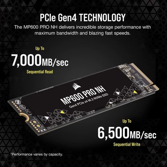Εσωτερικός Σκληρός Δίσκος SSD Corsair MP600 PRO NH 2TB M.2 NVMe PCI Express 4.0 image 11
