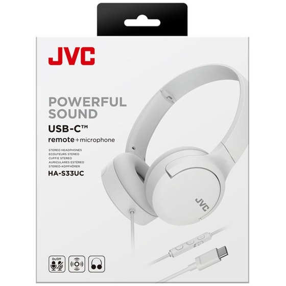 Ακουστικά Headphones Jvc HAS33UCWU On-Ear Type C- Λευκό image 4