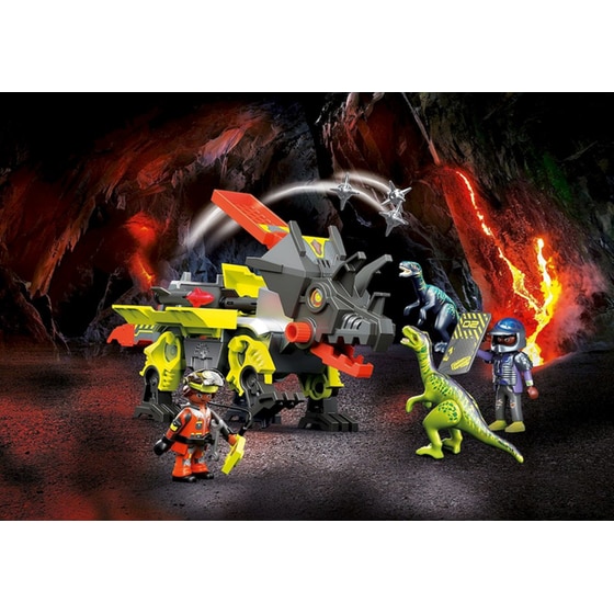 PLAYMOBIL® Dino Rise Ρομπότ-Δεινόσαυρος και πολεμιστές (70928) image 1