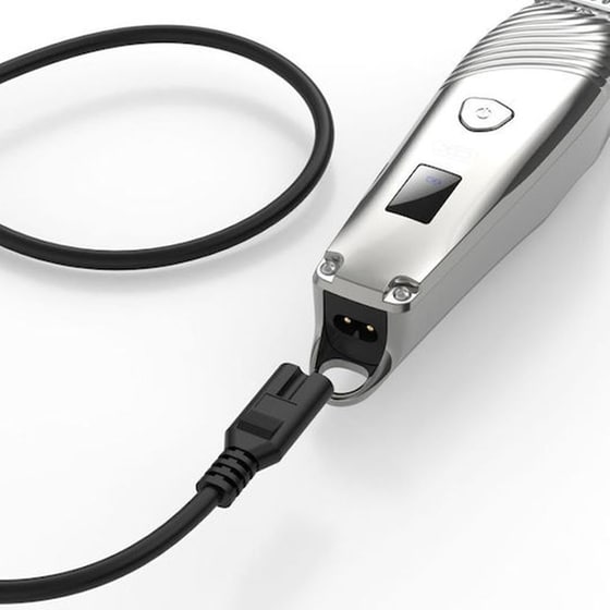 XO CF9 Κουρευτική Μηχανή Επαναφορτιζόμενη Ασημί image 1