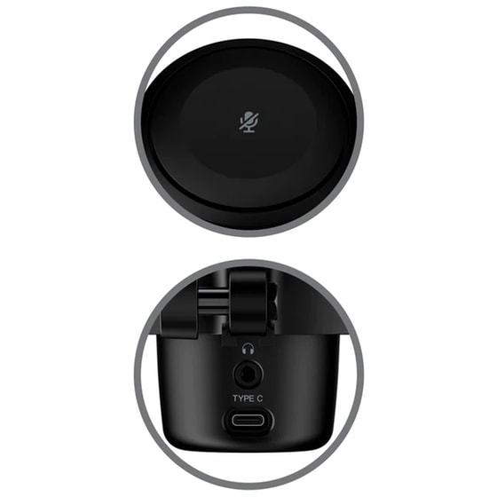 Μικρόφωνο HyperX DuoCast RGB - Μαύρο image 4