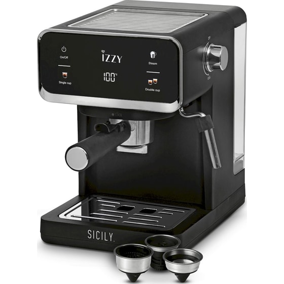 IZZY IZ-6017 Sicily 1000W 20bar Μηχανή Espresso image 2