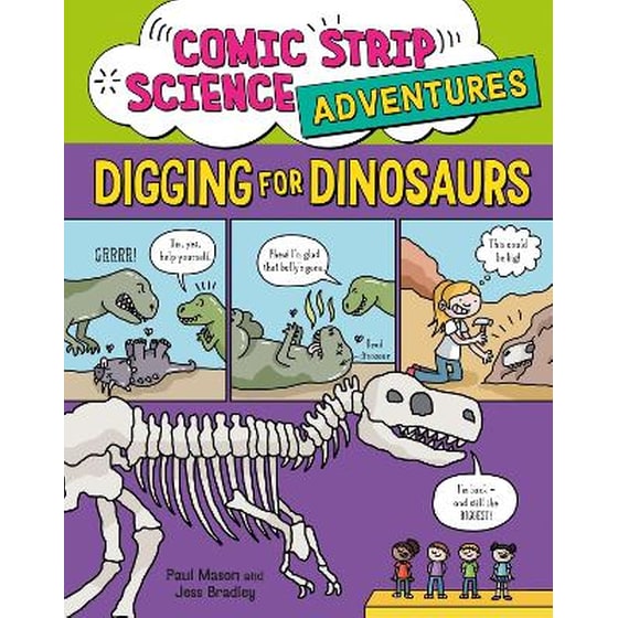 Comic Strip Science Adventures: Digging for Dinosaurs image 0