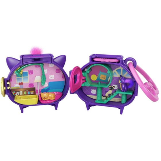 Mattel Κούκλα Polly Mini Σετάκια με Ζωάκια (4 σχέδια) - Τυχαία Επιλογή image 9