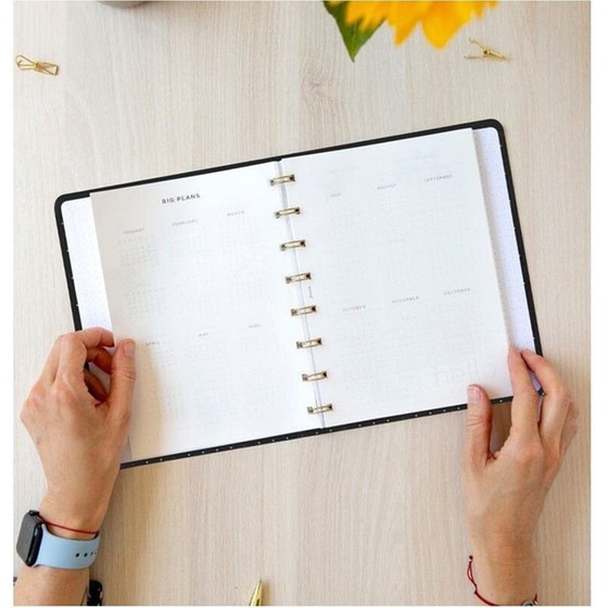 Ημερολόγιο Εβδομαδιαίο Filofax 2026 A5 Moonlight σε 2 Σελ.. image 3