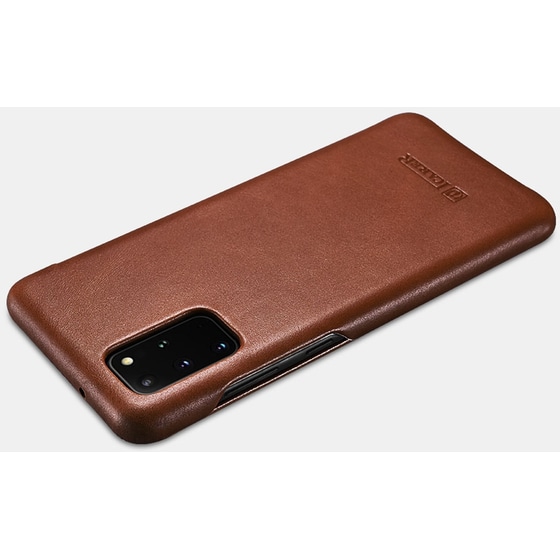 Θήκη Samsung Galaxy S20+ - Icarer Curved Edge Vintage Series - Brown image 1