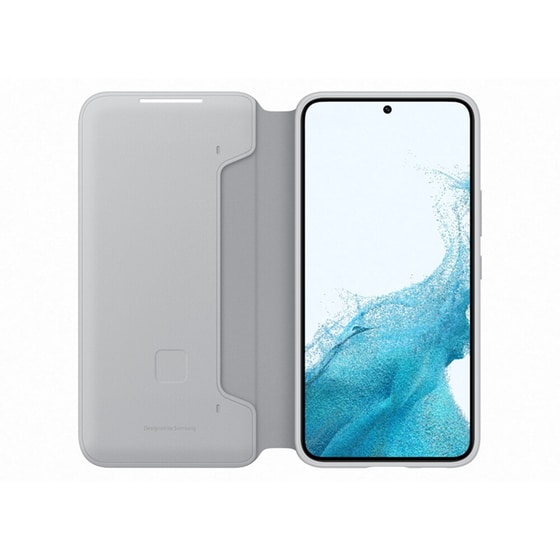 Θήκη Samsung Galaxy S22 - Samsung Smart Led View Cover - Light Grey image 2