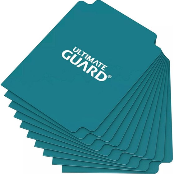 Ultimate Guard Card Dividers Standard Size Petrol Blue (10 Pack) image 1