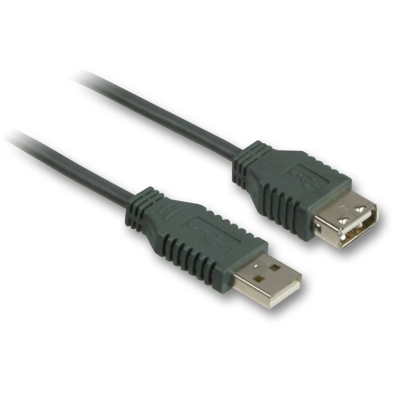 Speedlink Καλώδιο Δεδομένων USB-A Male - USB-A Female 2m - Μαύρο