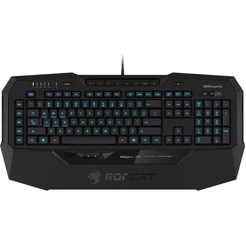 ROCCAT Roccat Isku+ Force FX Gaming Ενσύρματο Πληκτρολόγιο με RGB φωτισμό (US)