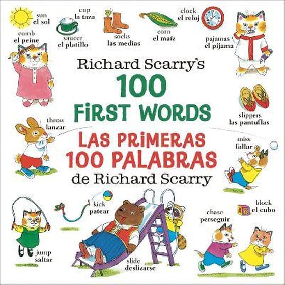 Richard Scarry's 100 First Words/Las primeras 100 palabras de Richard Scarry image 0