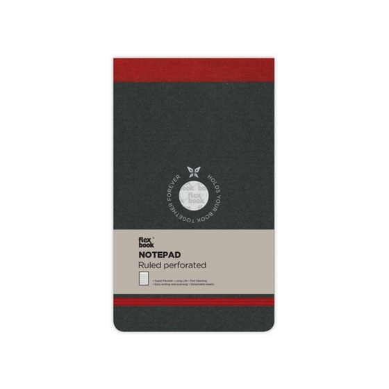 Σημειωματάριο The Writing Fields FlexGlobal Κόκκινο - Medium image 1