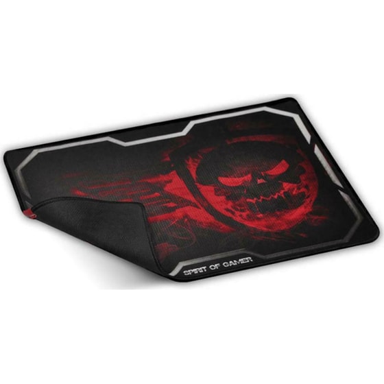 Spirit of Gamer Smokey Skull Gaming Mouse Pad Large 435mm Κόκκινο image 2