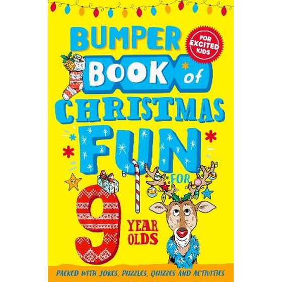 Bumper Book of Christmas Fun for 9 Year Olds image 0