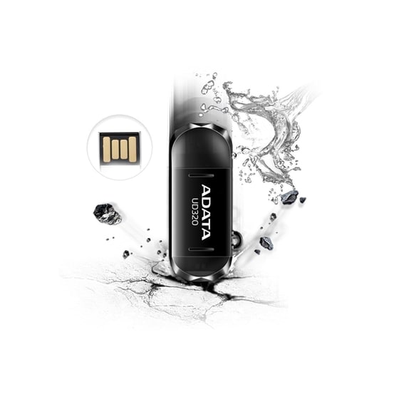 Micro USB stick Adata DashDrive Durable 16GB 2.0 UD320 Μαύρο image 2