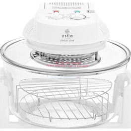 Φουρνάκι Ρομπότ  ESTIA CRYSTAL COOK 1400 W 12 L Λευκό