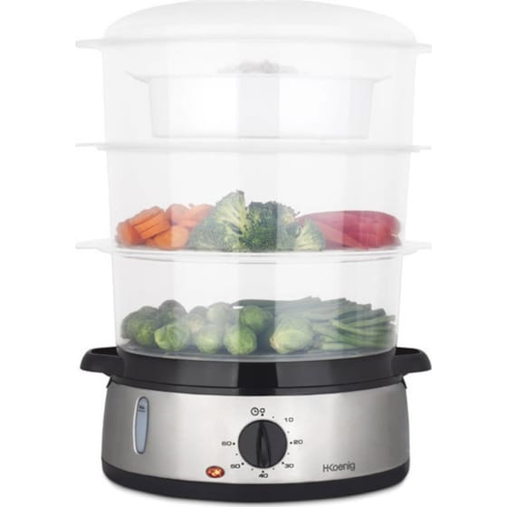 H.KOENIG VAP10 800 W 10 L Inox Ατμομάγειρας image 0