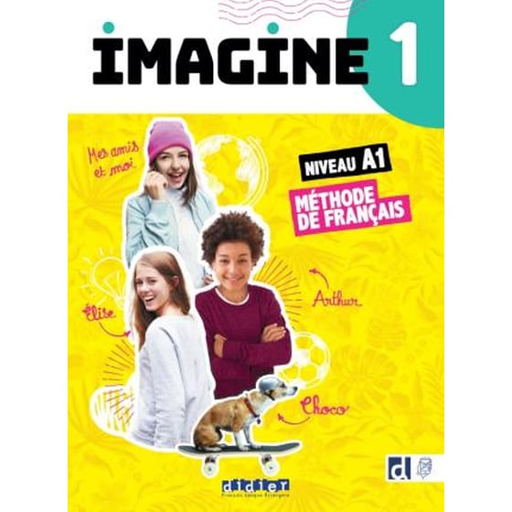 Imagine: Livre de l'eleve 1 + DVD-Rom + didierfle.app image 0