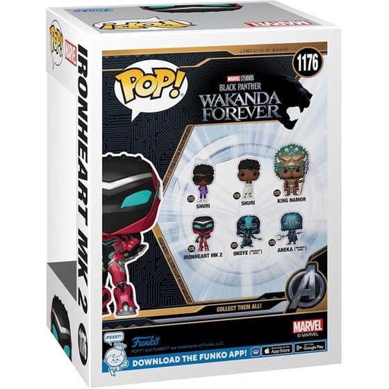 Funko Pop! Marvel - Black Panther: Wakanda Forever - Iron Heart MK2 #1176 image 2